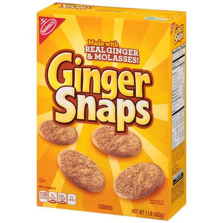 Nabisco Nabisco Old Fashioned Ginger Snaps 16 oz. Box, PK6 00365